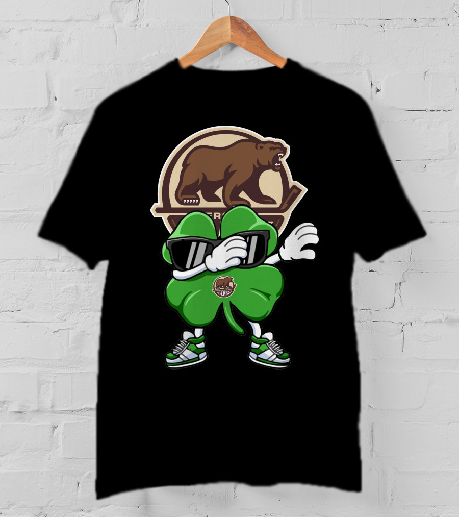 Hershey Bears Lucky Clover Bear T-Shirt