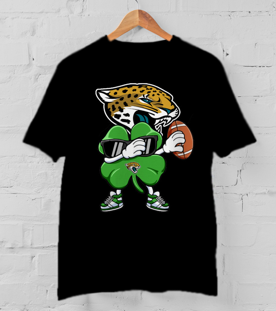 Jacksonville Jaguars Shamrock Cool Football T-Shirt