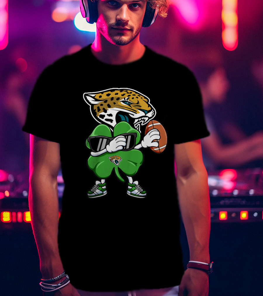 Jacksonville Jaguars Shamrock Cool Football T-Shirt
