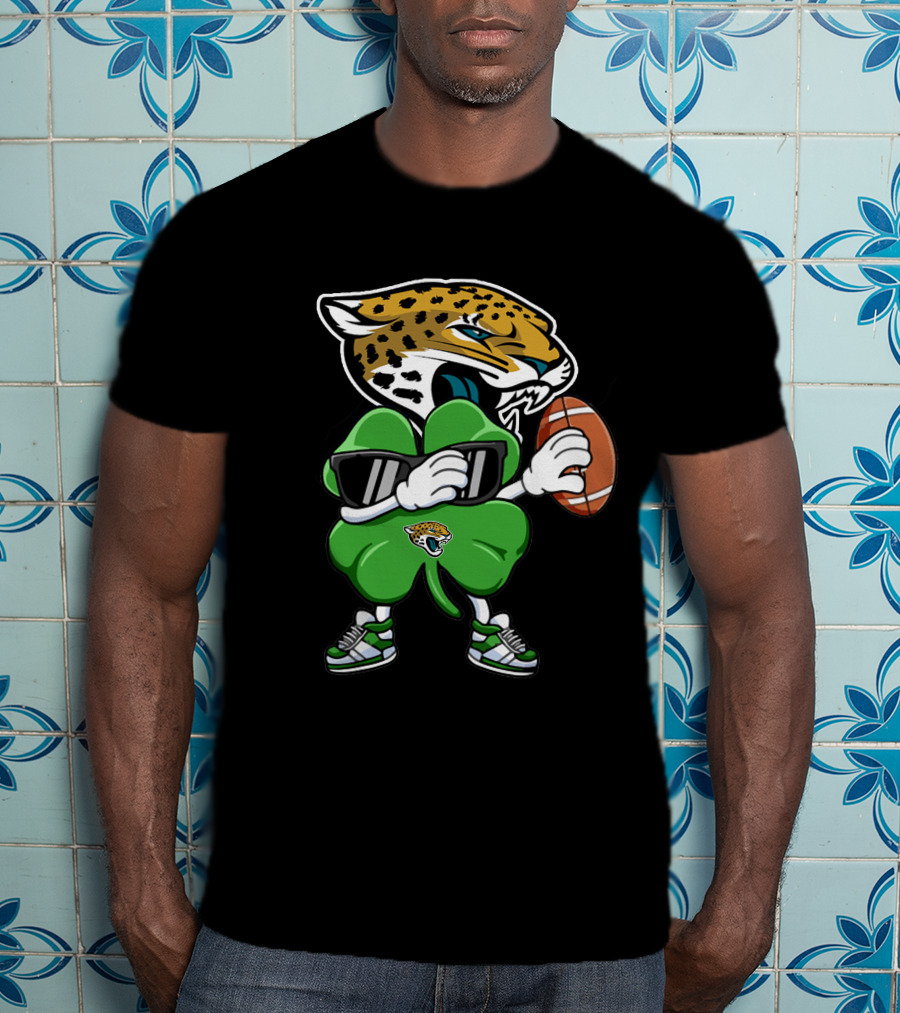 Jacksonville Jaguars Shamrock Cool Football T-Shirt