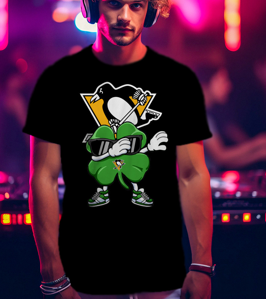 Pittsburgh Penguins Clover Dab T-Shirt