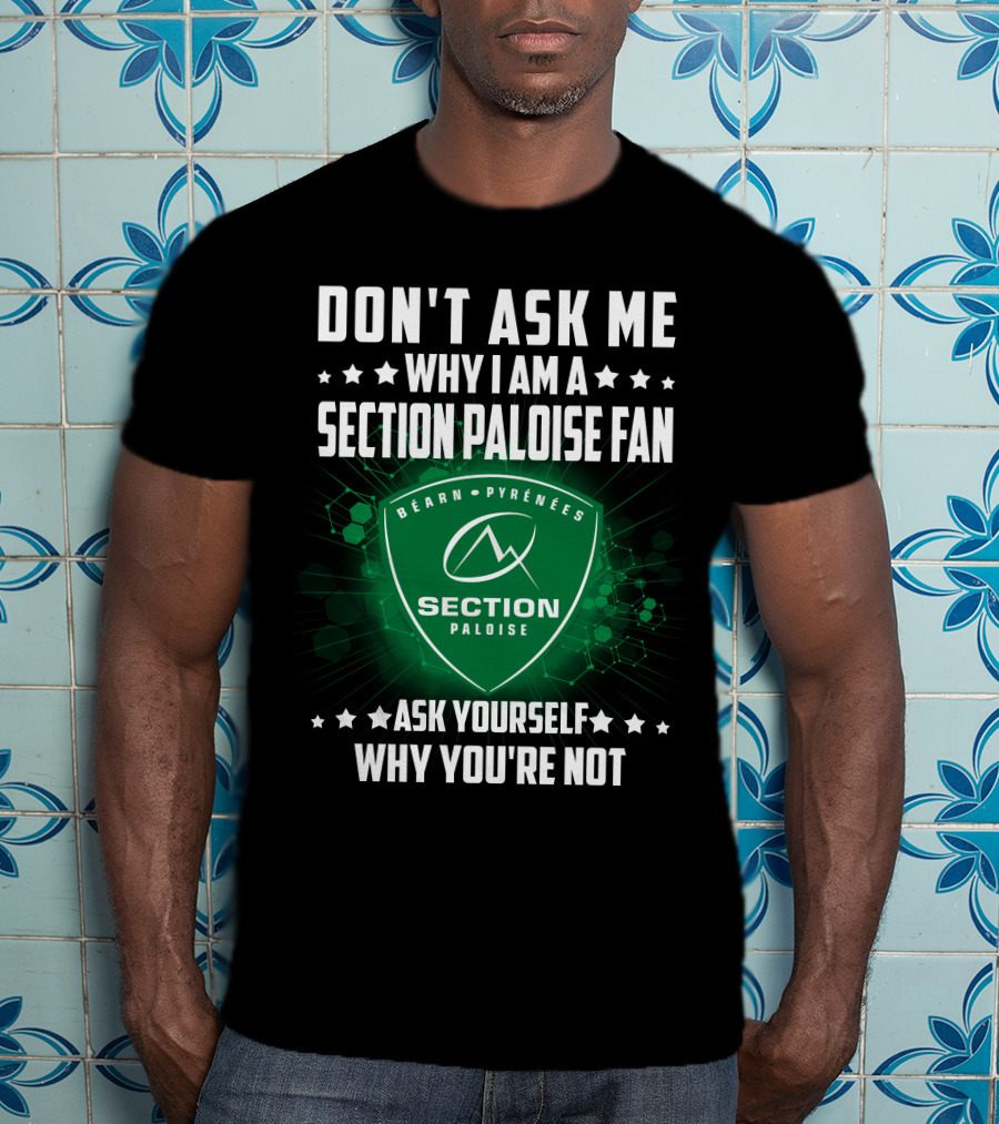 Don't Ask Me Why I Am A Section Paloise Fan Ask Yourself Why You're Not Béarn Pyrénées T-Shirt