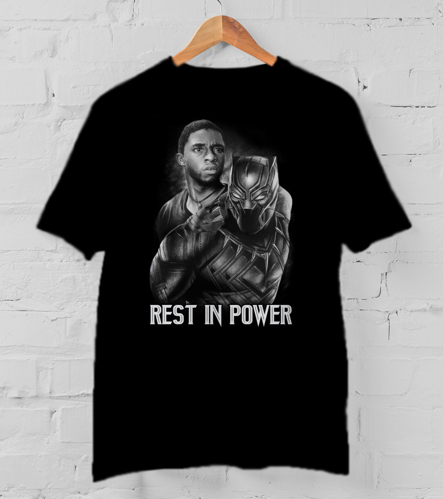 Rest IN Power Black Panther T-Shirt