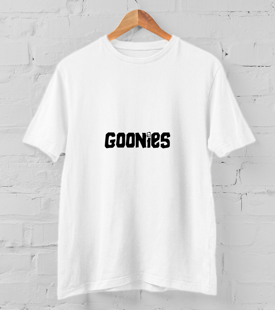 GOONIES Skull Logo Movie Fan Merch T-Shirt