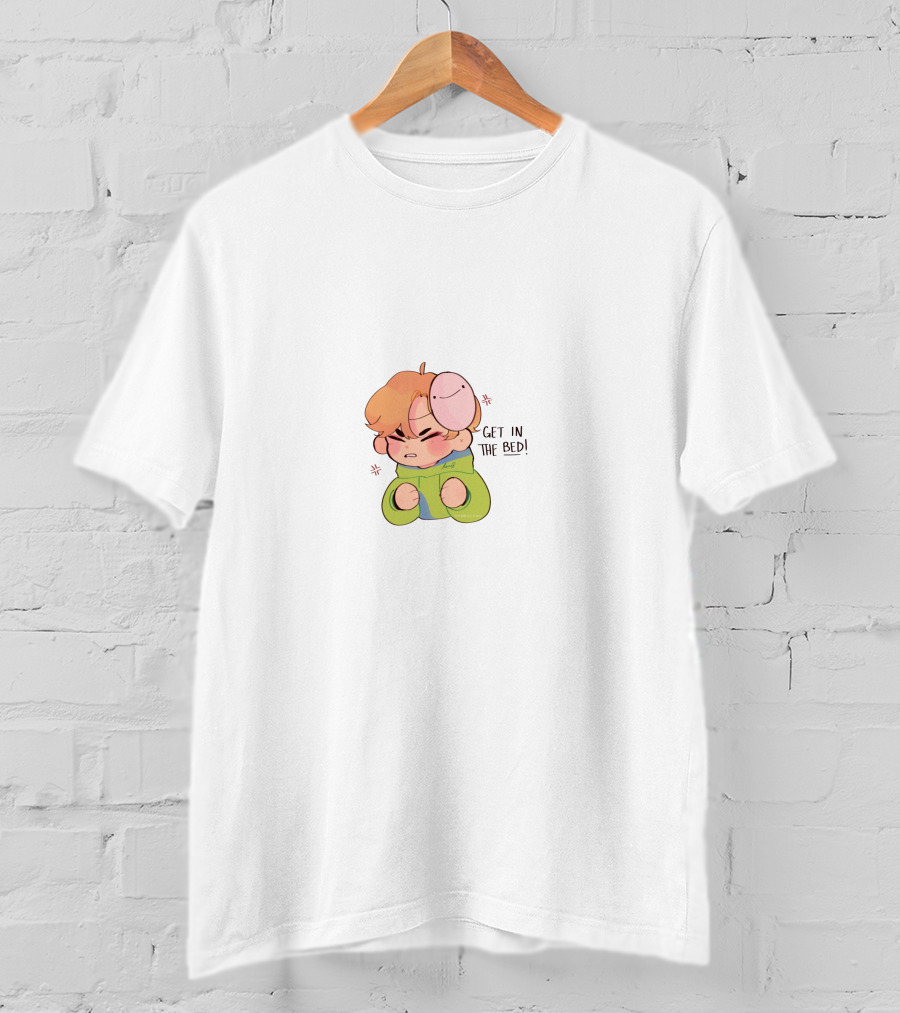 Dreamwastaken Get In The Bed Character T-Shirt