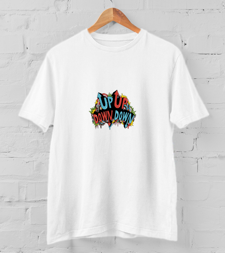 UP UP DOWN DOWN Arrows T-Shirt