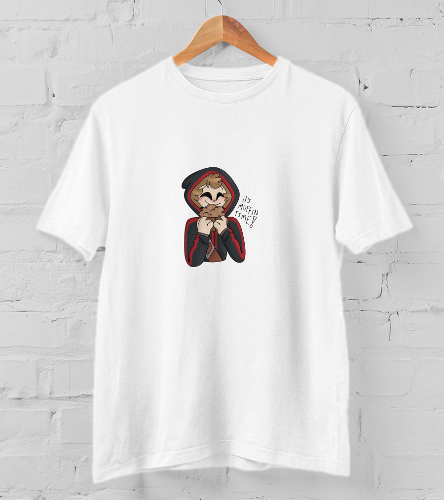 Skeppy It's Muffin Time Character T-Shirt