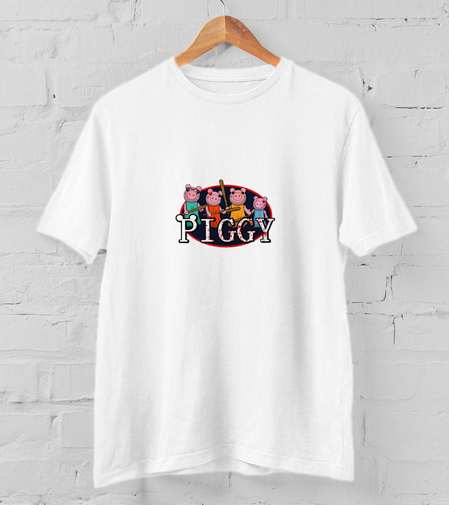 Piggy Roblox Game Character Group Inquisitormaster T-Shirt