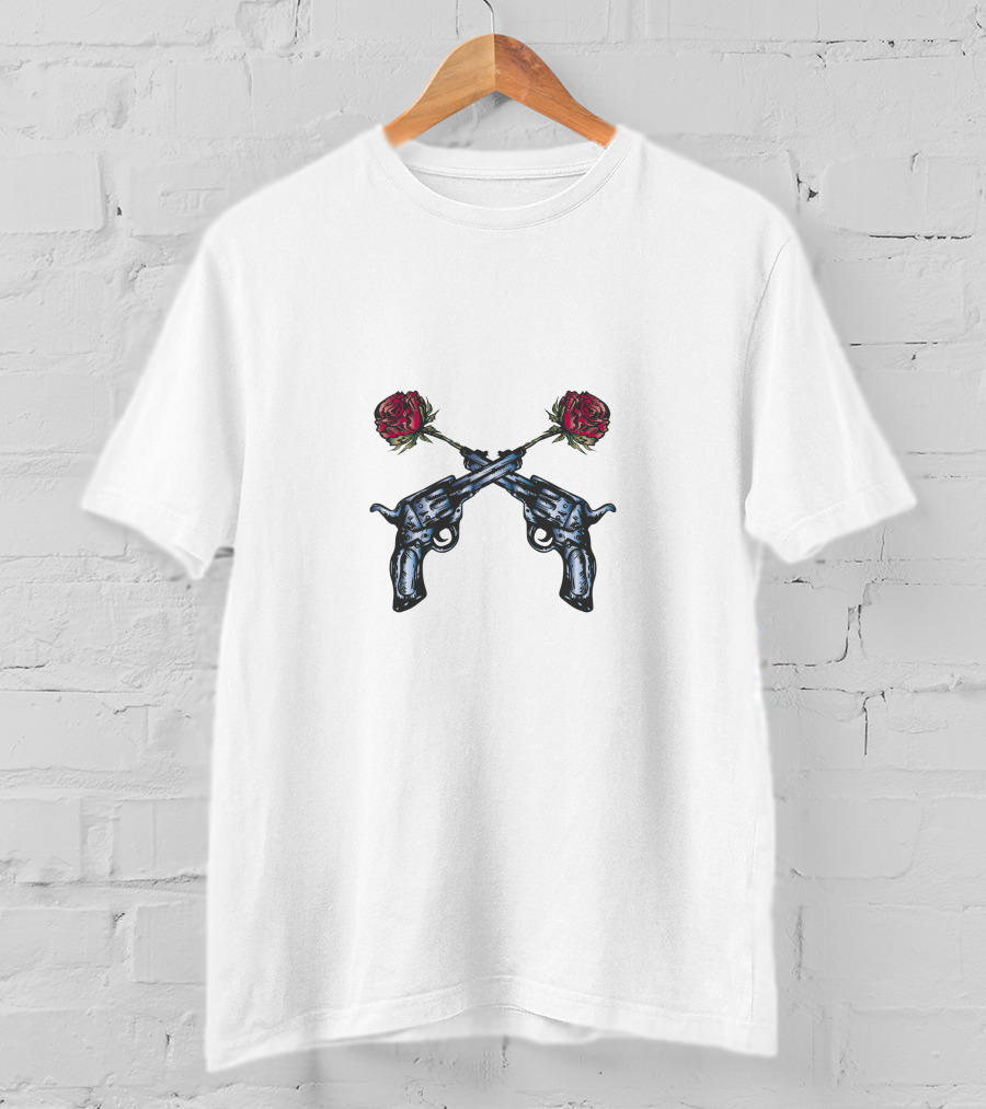 Guns N' Roses Pistols And Roses T-Shirt