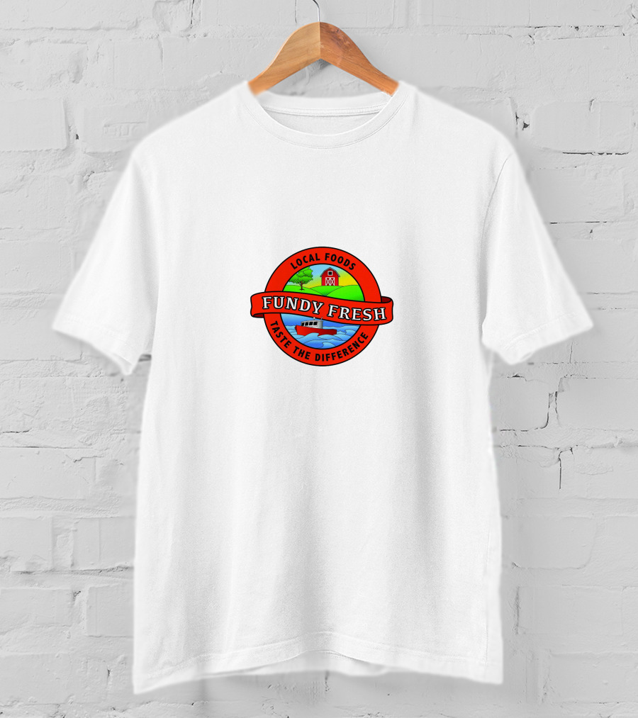 Local Foods Fundy Fresh Taste The Difference T-Shirt
