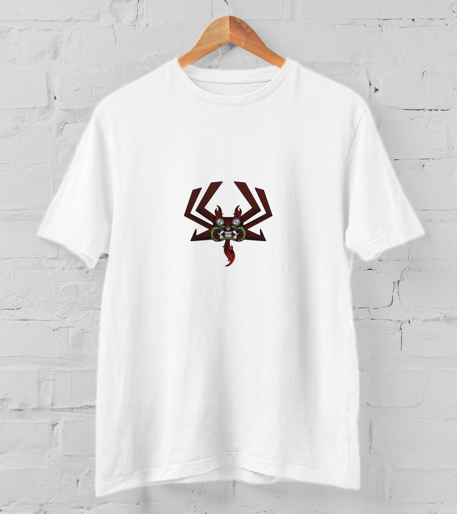 Jack Brinkman Robotic Spider Samurai Mask Fusion T-Shirt