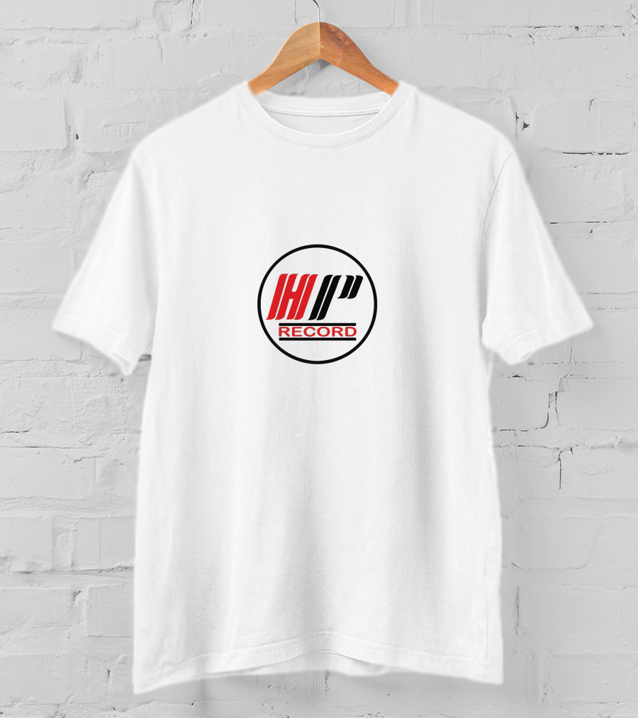 HP Record Iconic Logo Circular Emblem T-Shirt