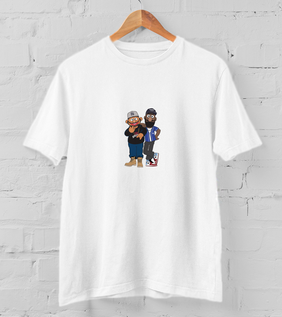 Bodega New York Yankees Inspired Streetwear Characters T-Shirt