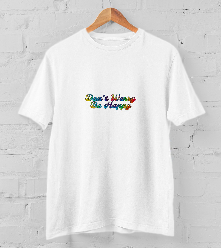Don't Worry Be Happy Superbloom Ashton Irwin T-Shirt