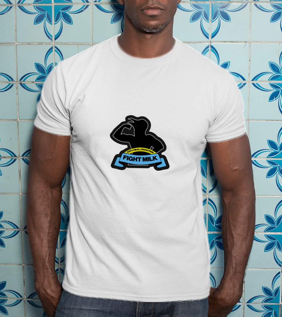 100% Real Crowtein Fight Milk T-Shirt