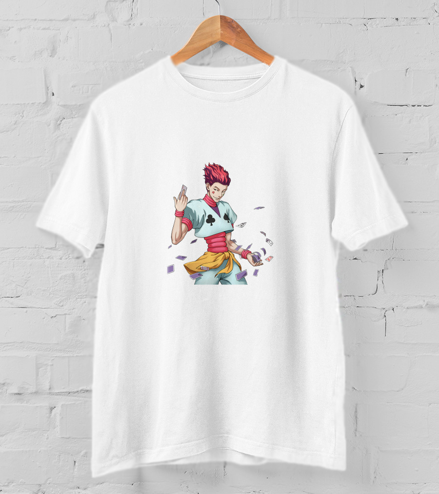 Hisoka Playing Cards Anime Character Hunter X Hunter T-Shirt