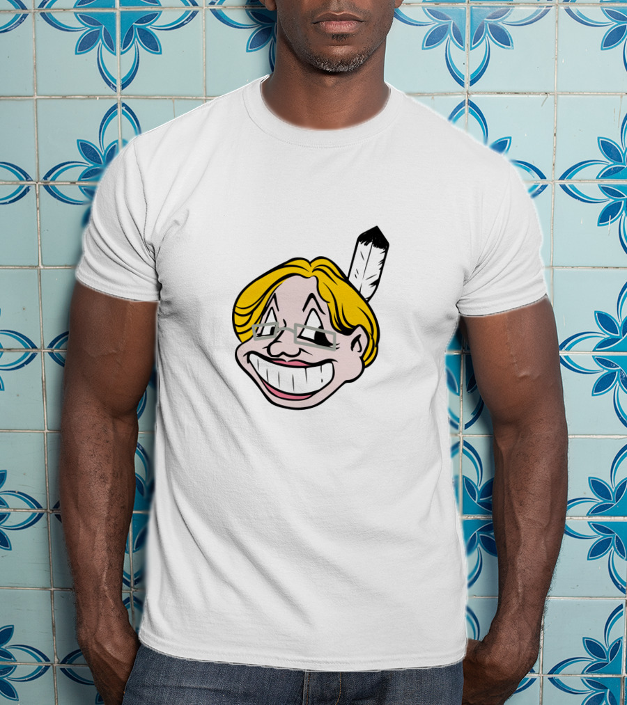 Warren Pocahontas Parody Caricature Feather T-Shirt