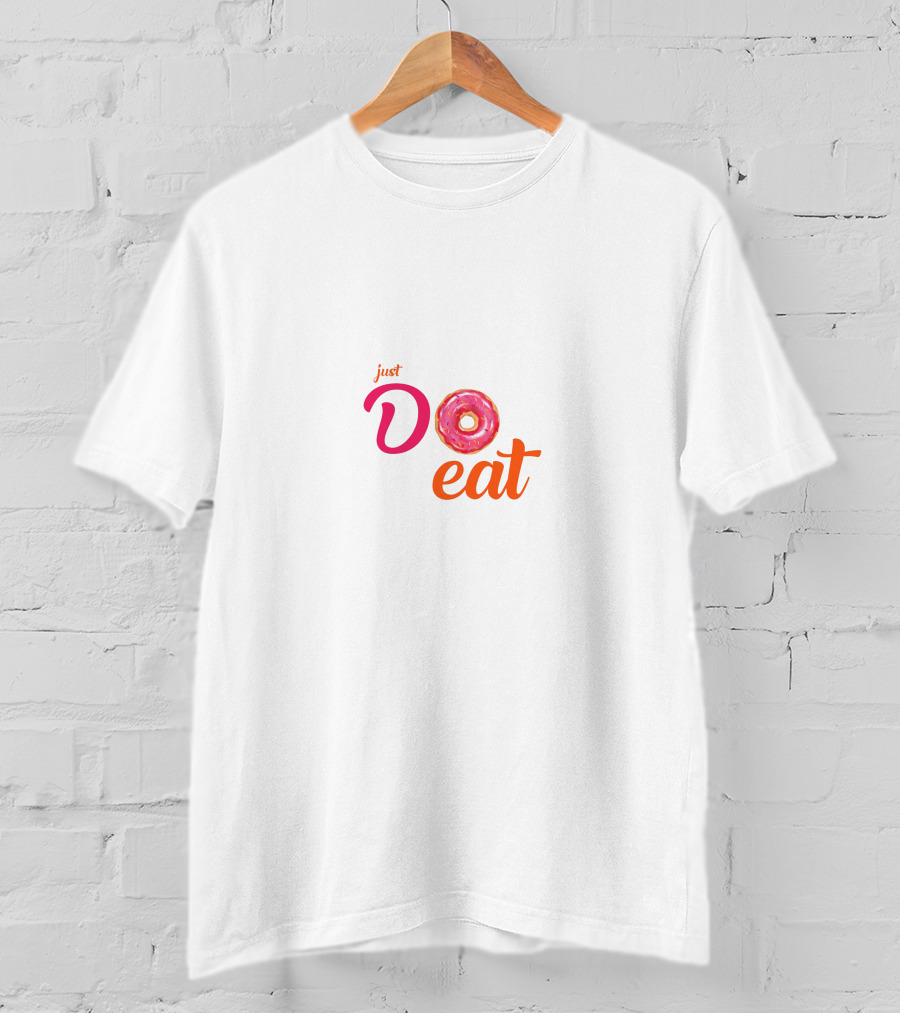Just Do Eat Donut Media T-Shirt