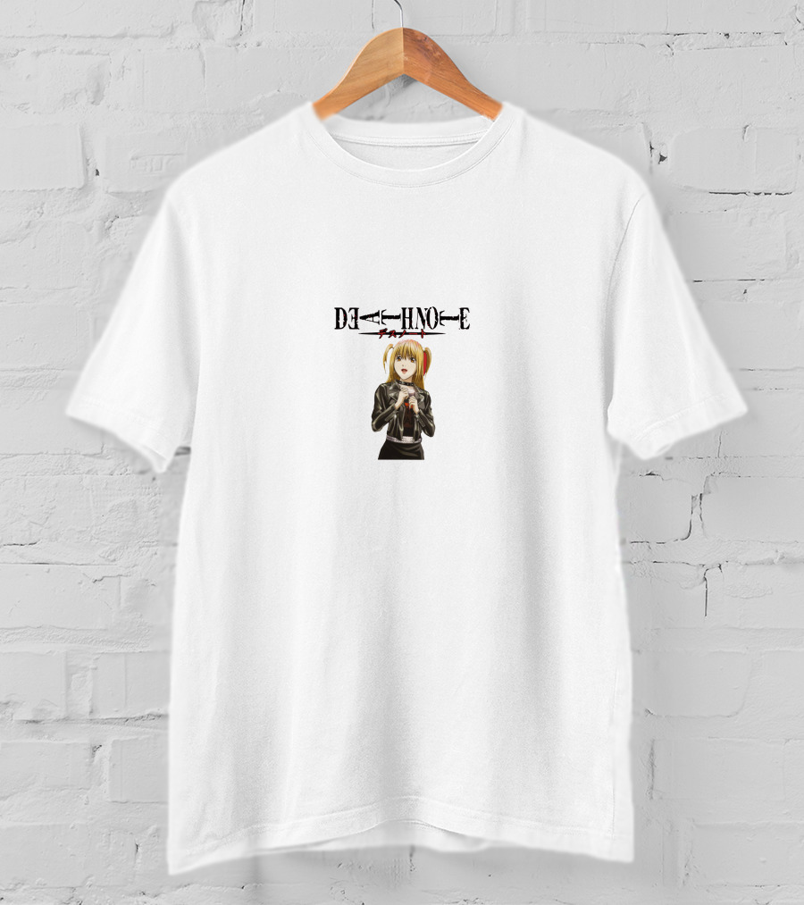 Death Note Misa Amane Anime Character T-Shirt