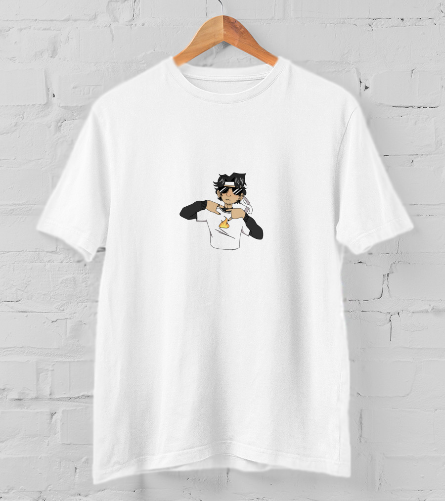 Georgenotfound Flame Graphic Character T-Shirt