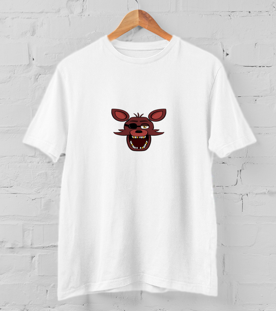 FNAF Foxy Iconic Character Face T-Shirt