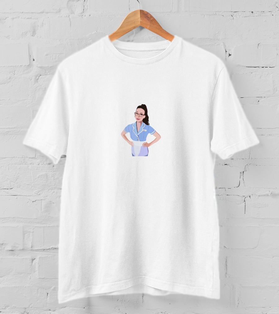 Colleen Ballinger Cartoon Waitress Character T-Shirt