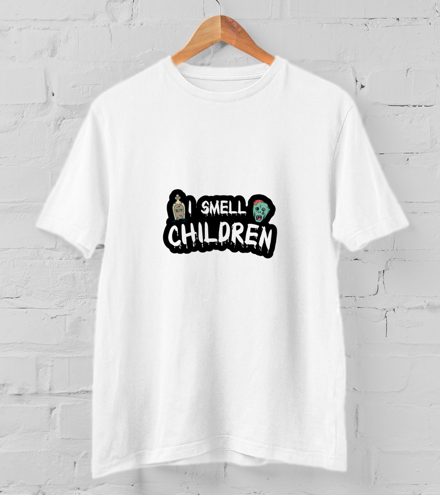 I Smell Children Hocus Pocus Potion Halloween Zombie T-Shirt