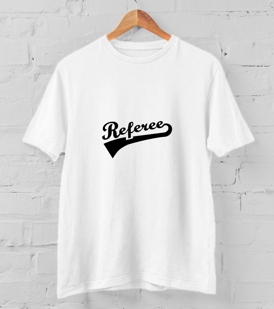 Referee Retro Script T-Shirt