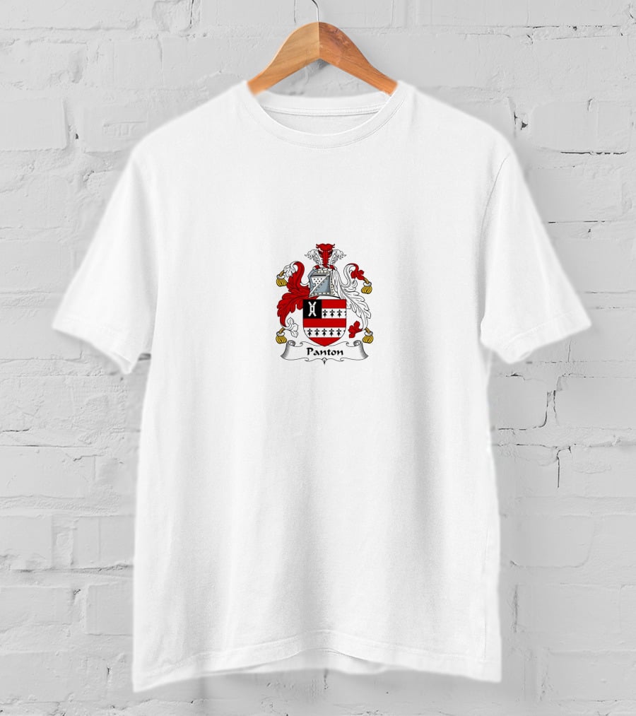 Panton Family Crest Coat Of Arms Emblem T-Shirt