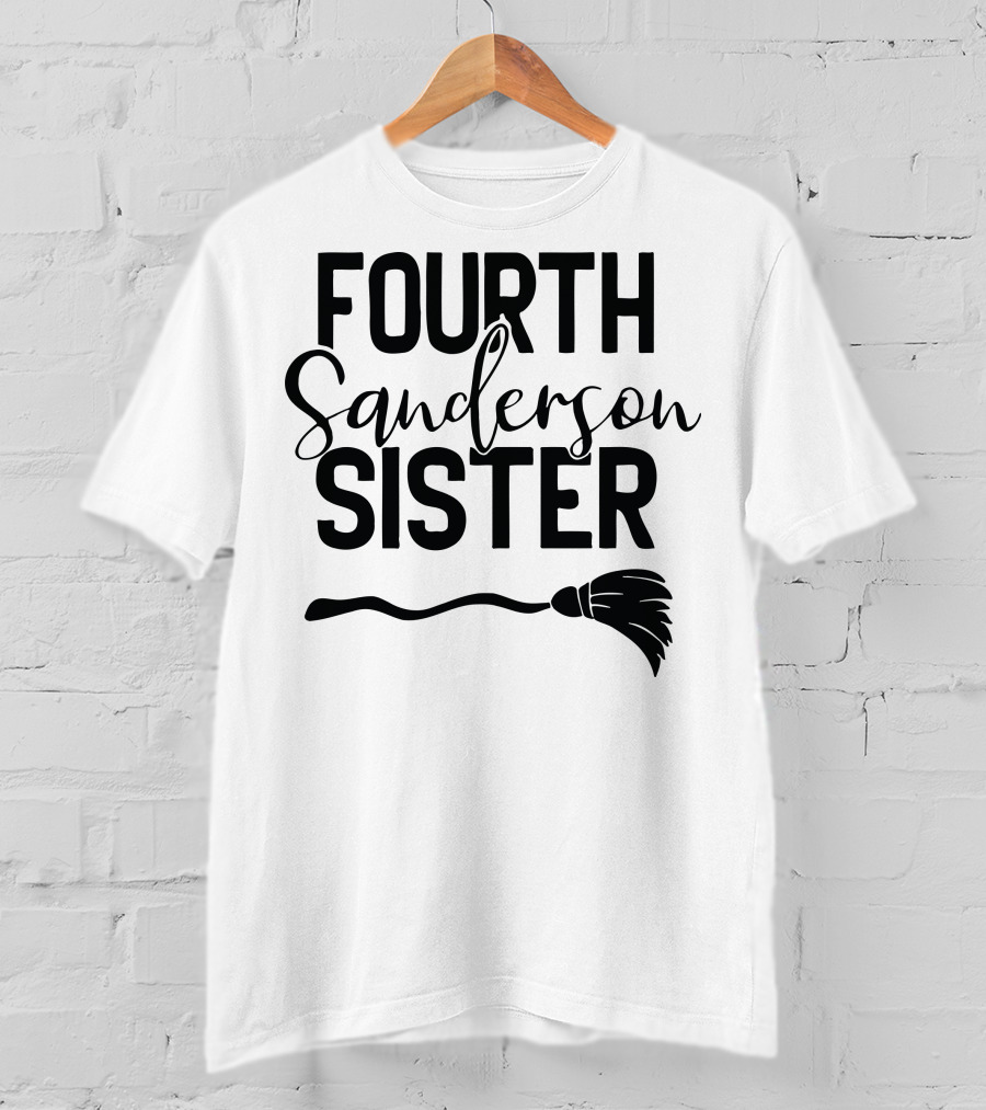 Fourth Sanderson Sister Broom T-Shirt