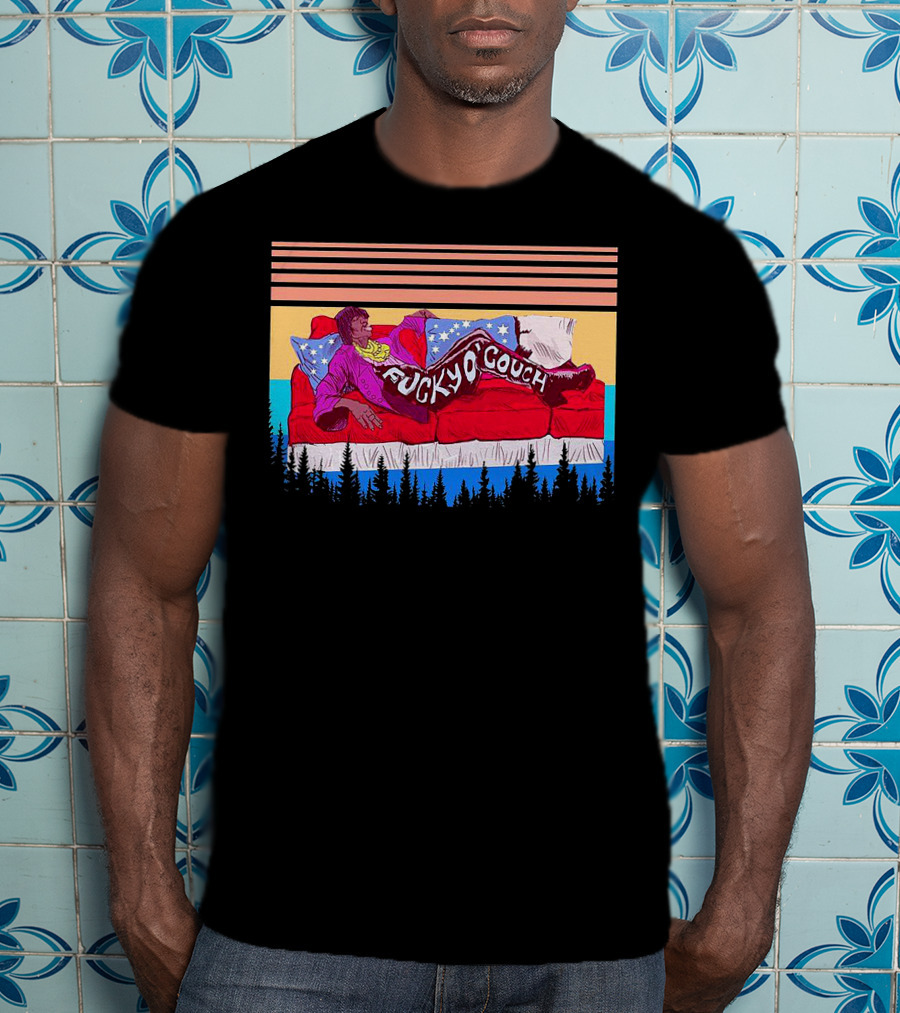 Dave Chappelle Rick James Character Illustration With Comedic Catchphrase T-Shirt