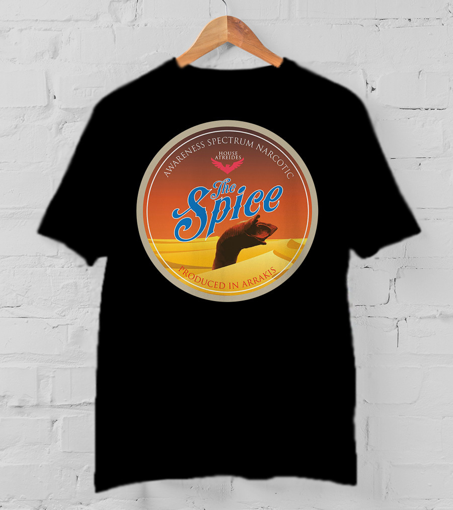 House Atreides The Spice Produced In Arrakis Awareness Spectrum Narcotic T-Shirt