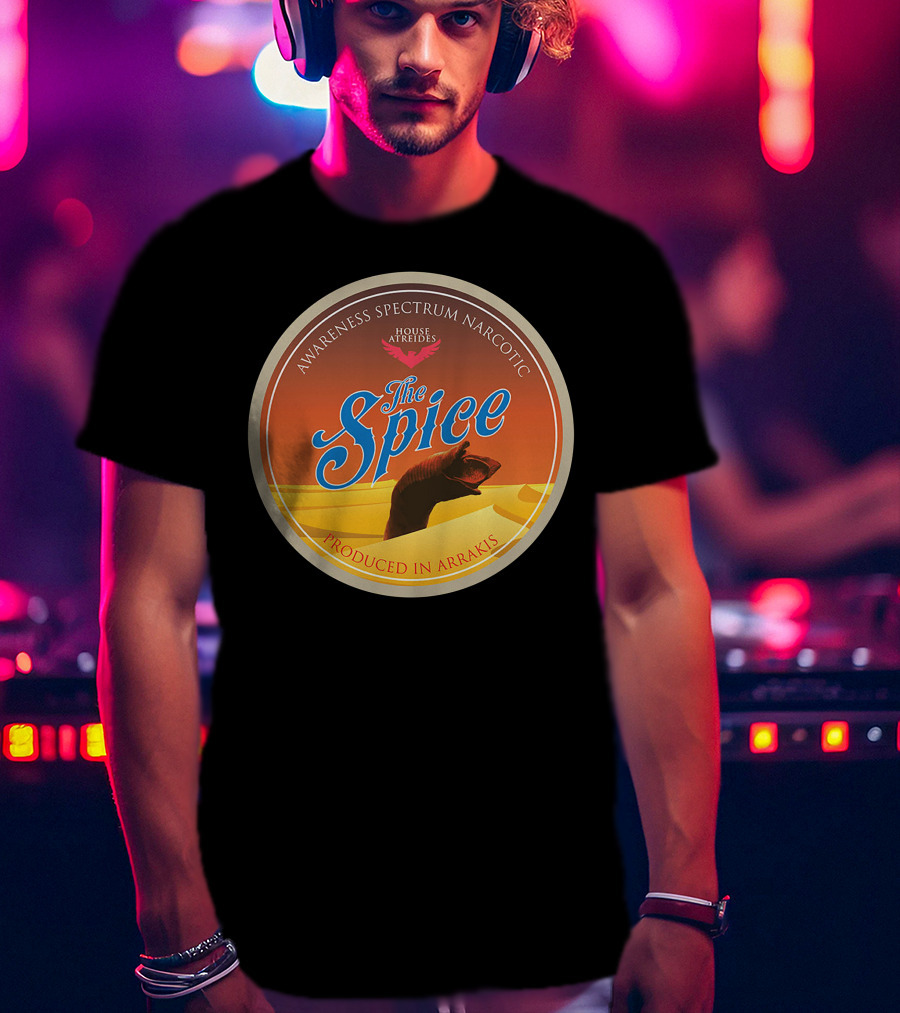 House Atreides The Spice Produced In Arrakis Awareness Spectrum Narcotic T-Shirt