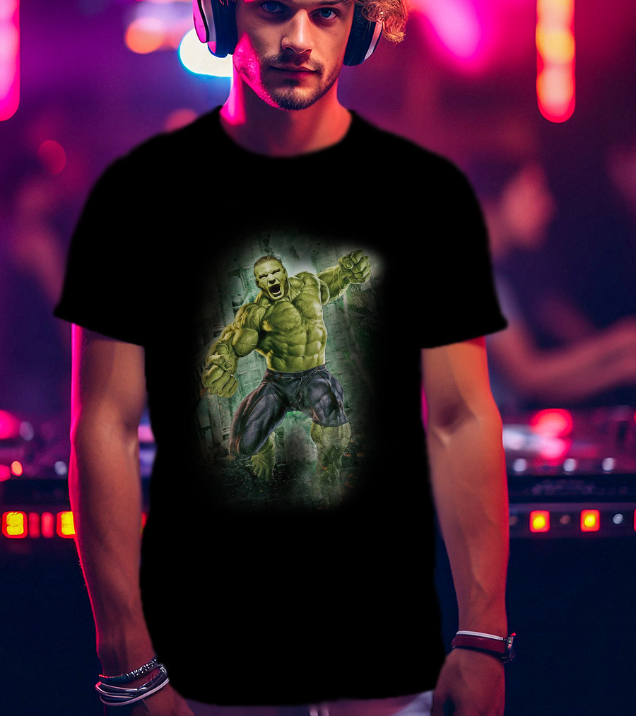Brock Lesnar Hulk Transformation Superhero Power T-Shirt