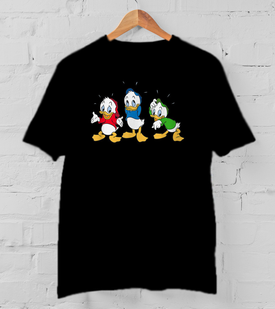 Disney Huey Dewey And Louie Trio Characters T-Shirt