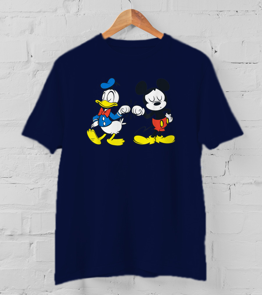 Disney Mickey Mouse Donald Duck Best Friends Forever Classic Icons T-Shirt
