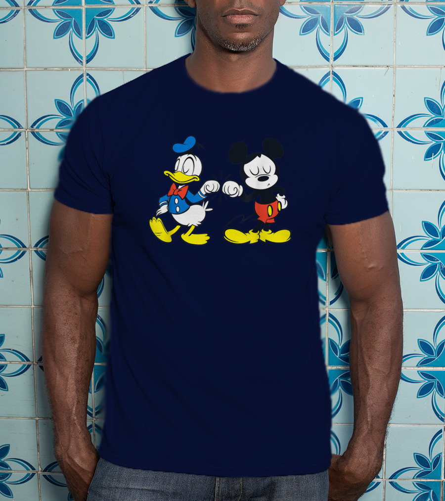 Disney Mickey Mouse Donald Duck Best Friends Forever Classic Icons T-Shirt