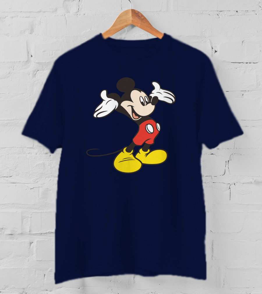Mickey Mouse Classic Pose Disney Character T-Shirt
