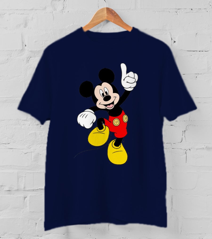 Mickey Mouse I'm So Happy Classic Disney Character T-Shirt