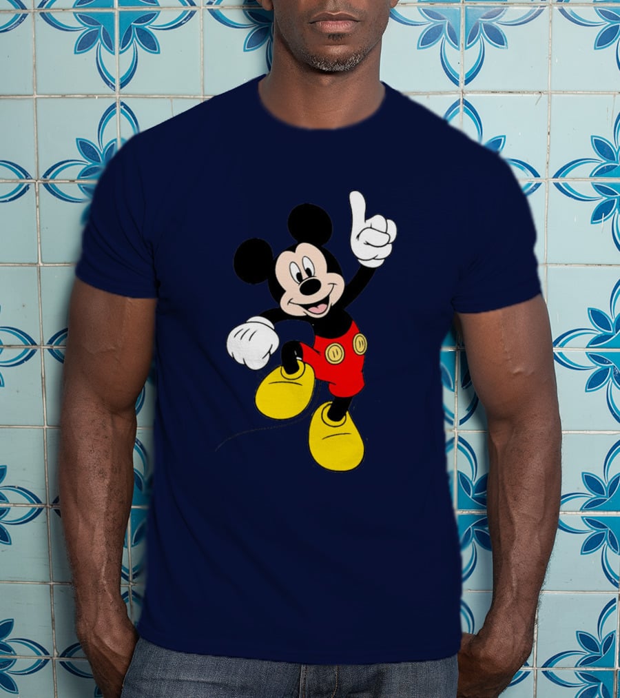 Mickey Mouse I'm So Happy Classic Disney Character T-Shirt
