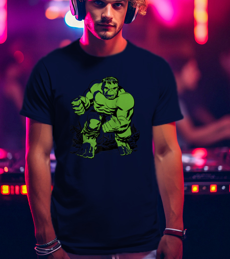 The Incredible Hulk Vintage Marvel Comic T-Shirt