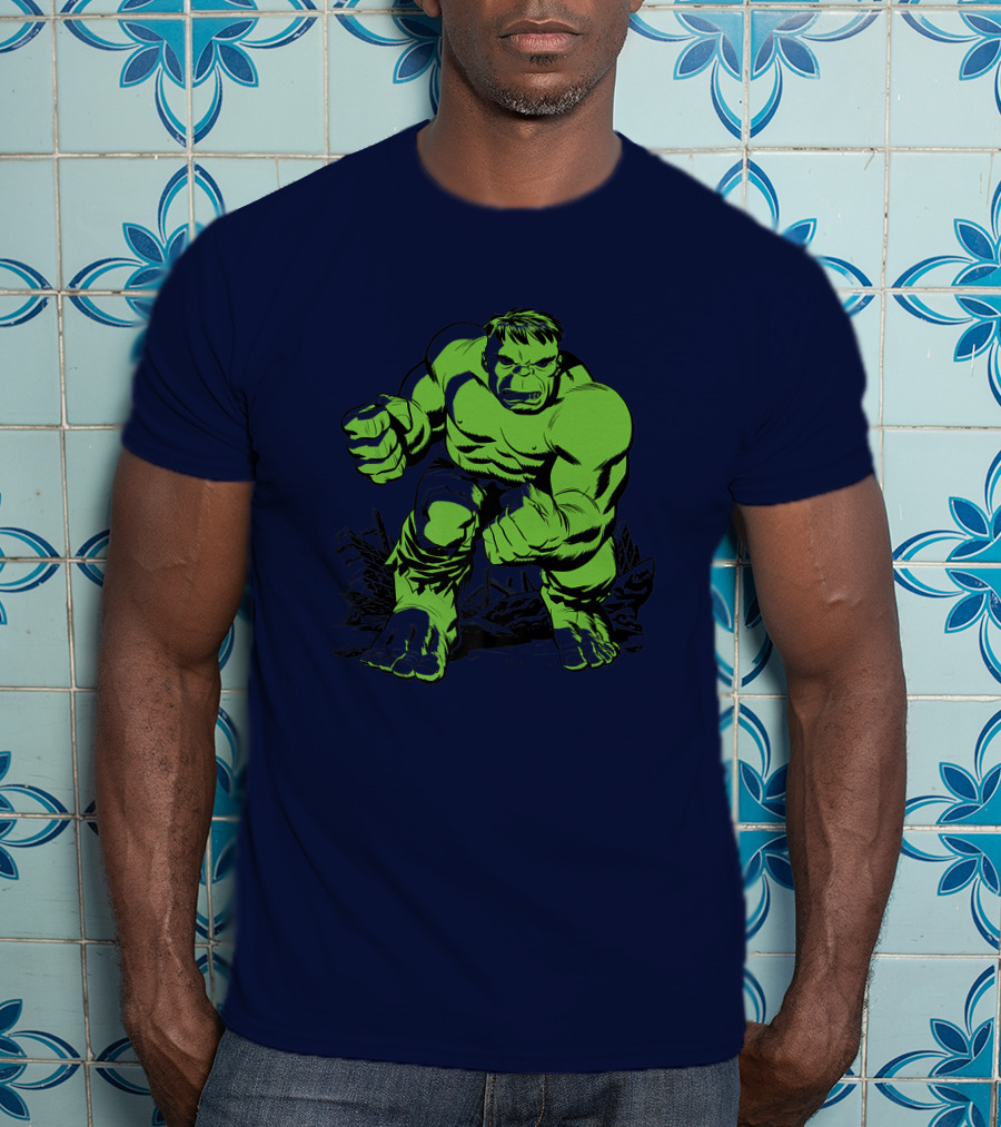 The Incredible Hulk Vintage Marvel Comic T-Shirt