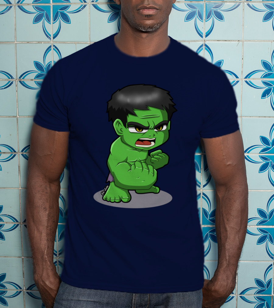 Hulk Angry Cartoon Hulk T-Shirt