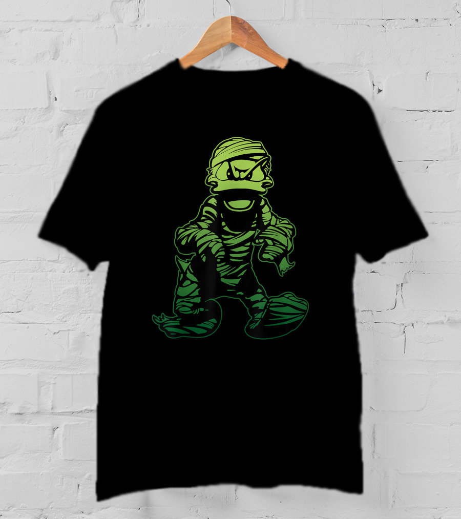 Donald Duck Halloween Mummy Disney Character T-Shirt
