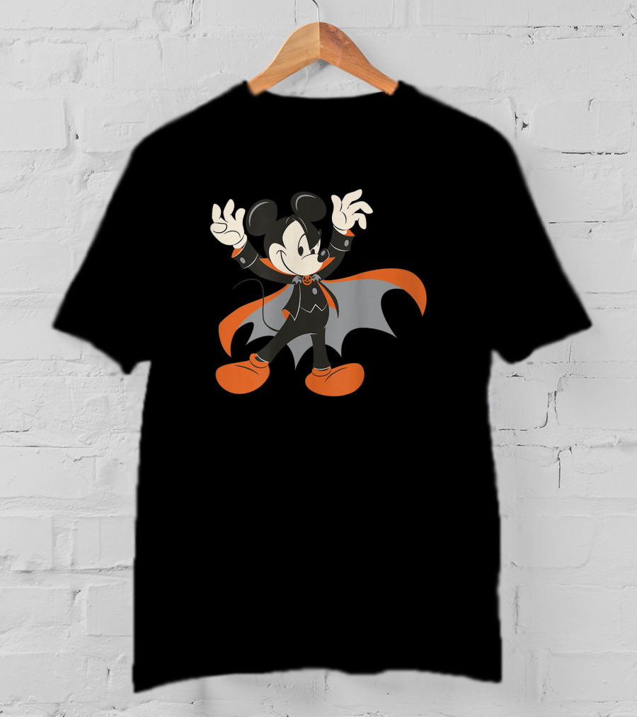 Disney Halloween Mickey Mouse Vampire Magic T-Shirt