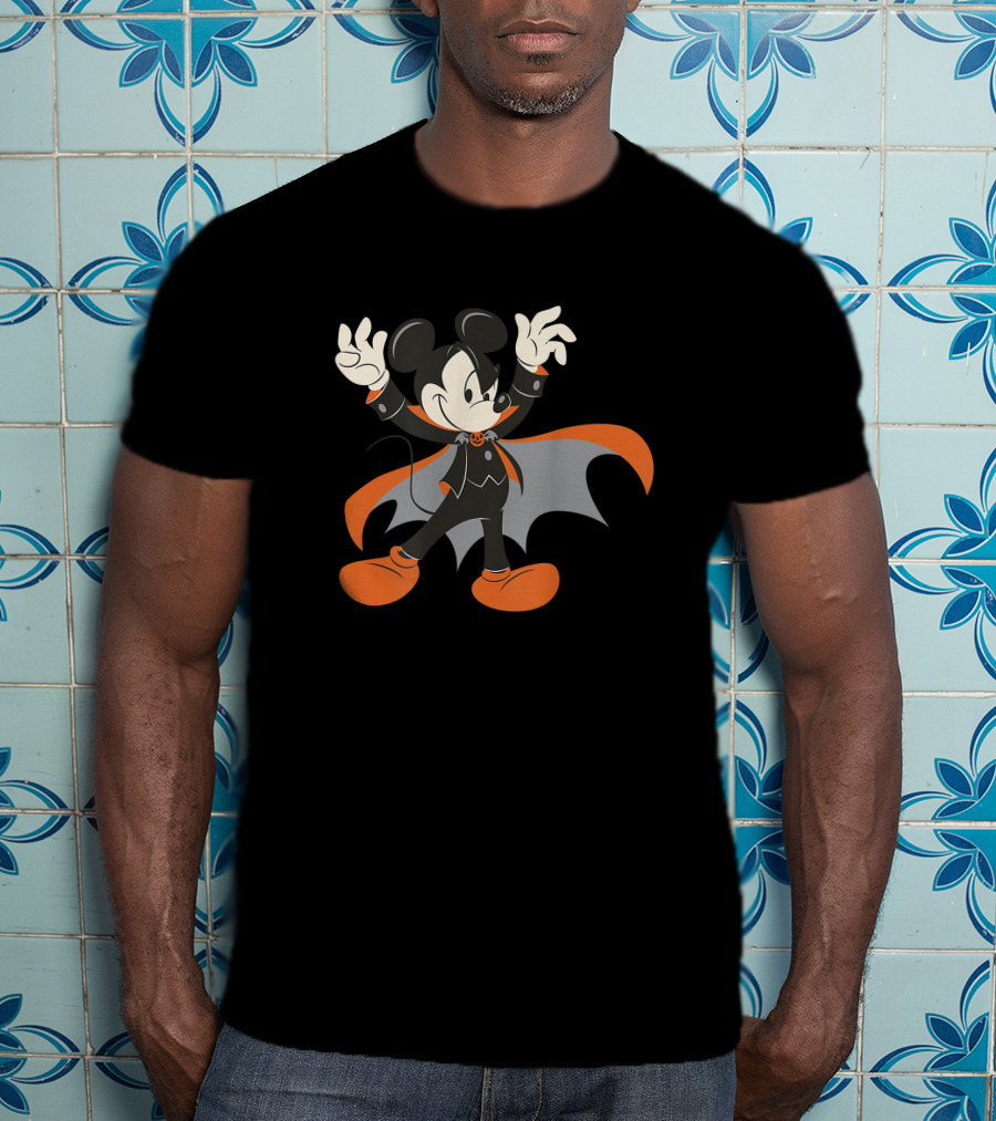 Disney Halloween Mickey Mouse Vampire Magic T-Shirt