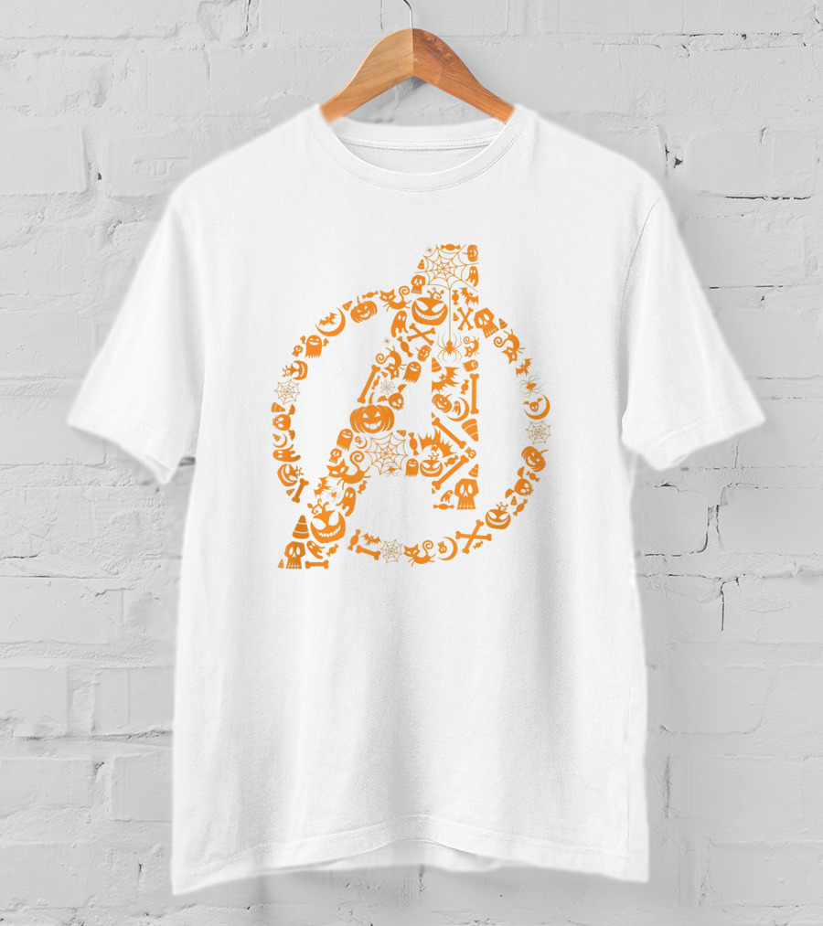 Halloween Jack-O'-Lantern Marvel Avengers A T-Shirt