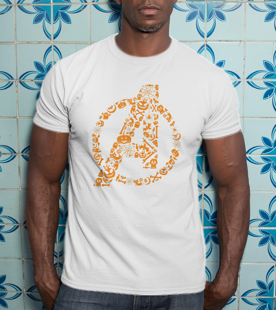 Halloween Jack-O'-Lantern Marvel Avengers A T-Shirt