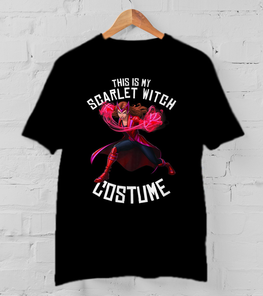 This Is My Scarlet Witch Costume Marvel Halloween T-Shirt