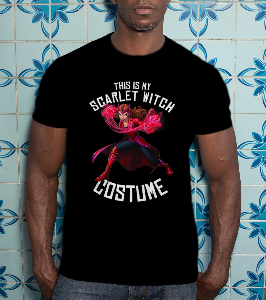 This Is My Scarlet Witch Costume Marvel Halloween T-Shirt